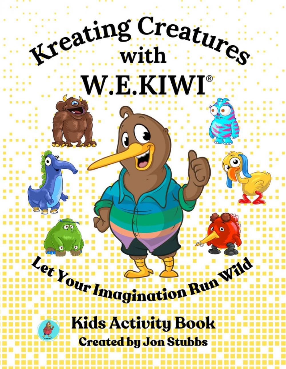 新西兰《跟 W.E. Kiwi 创造奇妙生物》趣味亲子绘本  （轻松打好英语基础）