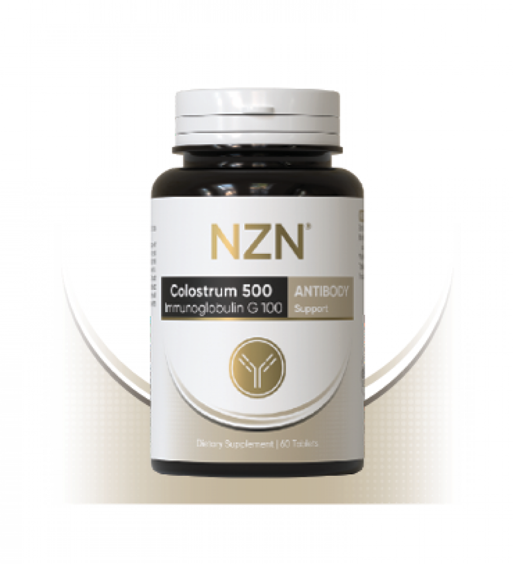 【NZN买三赠一】 NZN 牛初乳咀嚼片 (60粒/瓶)