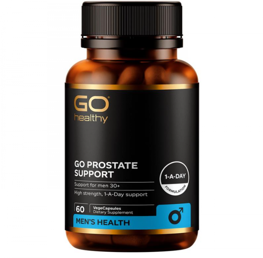 【同品牌买4赠1】GO Healthy前列腺保护复合素食胶囊 60粒