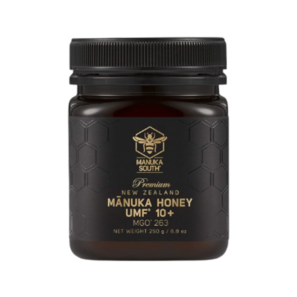 【同品牌满200纽币送15+口腔喷雾】 Manuka South 麦卢卡蜂蜜 UMF10+ 250克