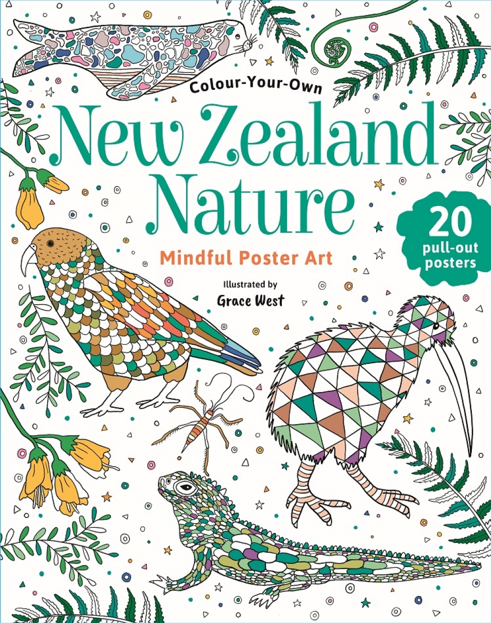 新西兰自然风光艺术可拆卸海报（New Zealand Nature Art Poster）