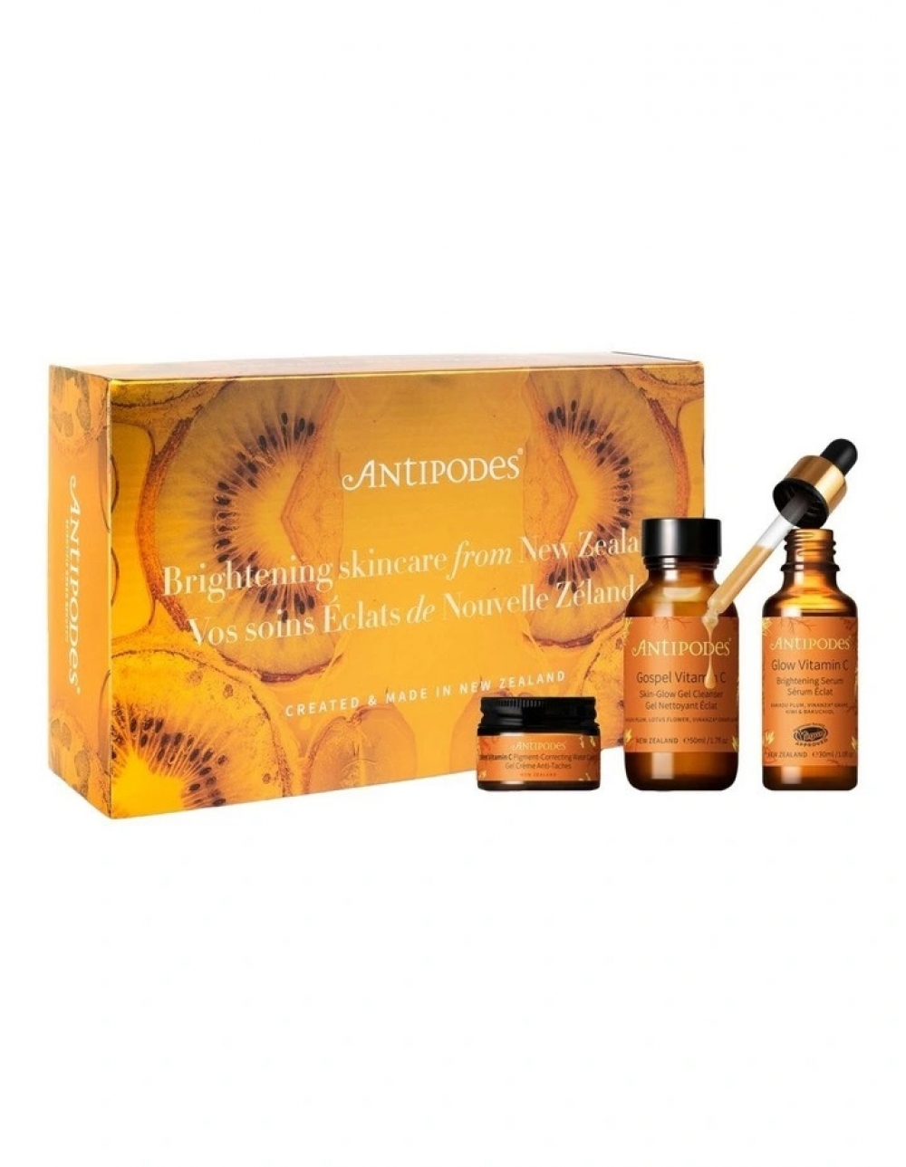 Antipodes 维C焕亮礼盒 3件套（亮白精华/洁面露/水凝霜）