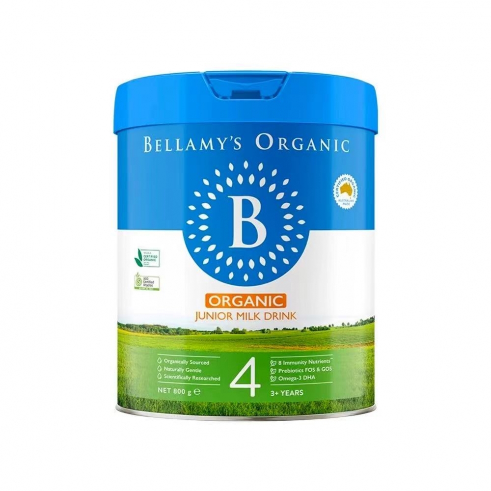 【包邮】贝拉米Bellamy有机婴儿奶粉四段6罐
