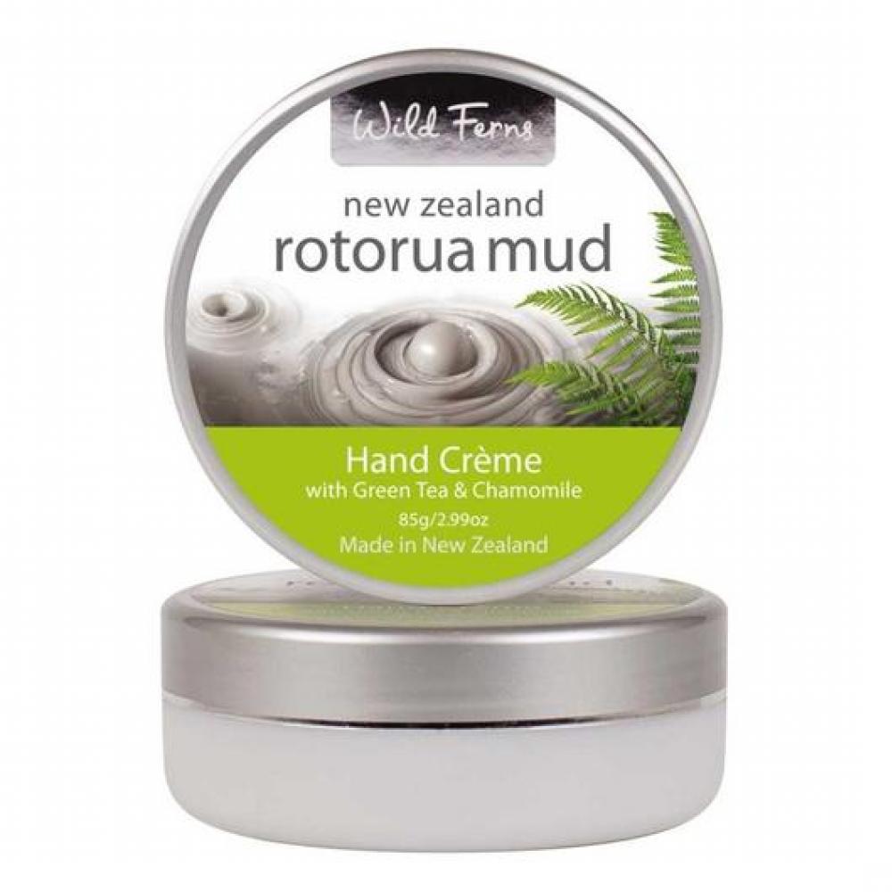 【同品牌满$80赠1绵羊油护手霜】 Parrs 帕氏 Wild Ferns 罗托鲁瓦火山泥绿茶甘菊手霜 150ml