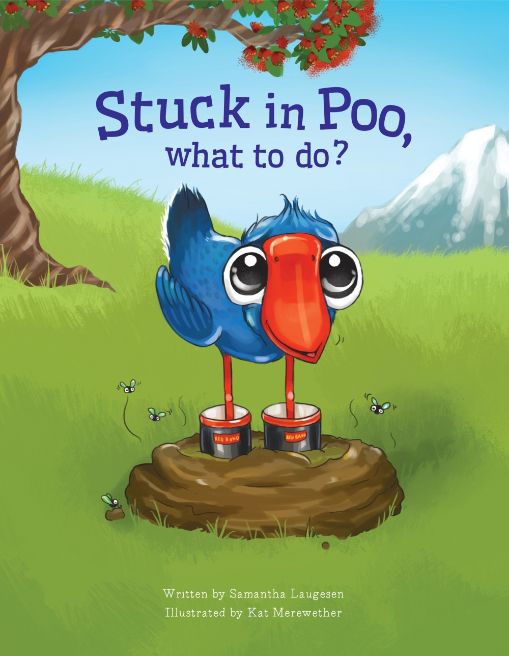 新西兰英文绘本《踩进牛粪了，怎么办？》《Stuck in Poo, What to Do?》