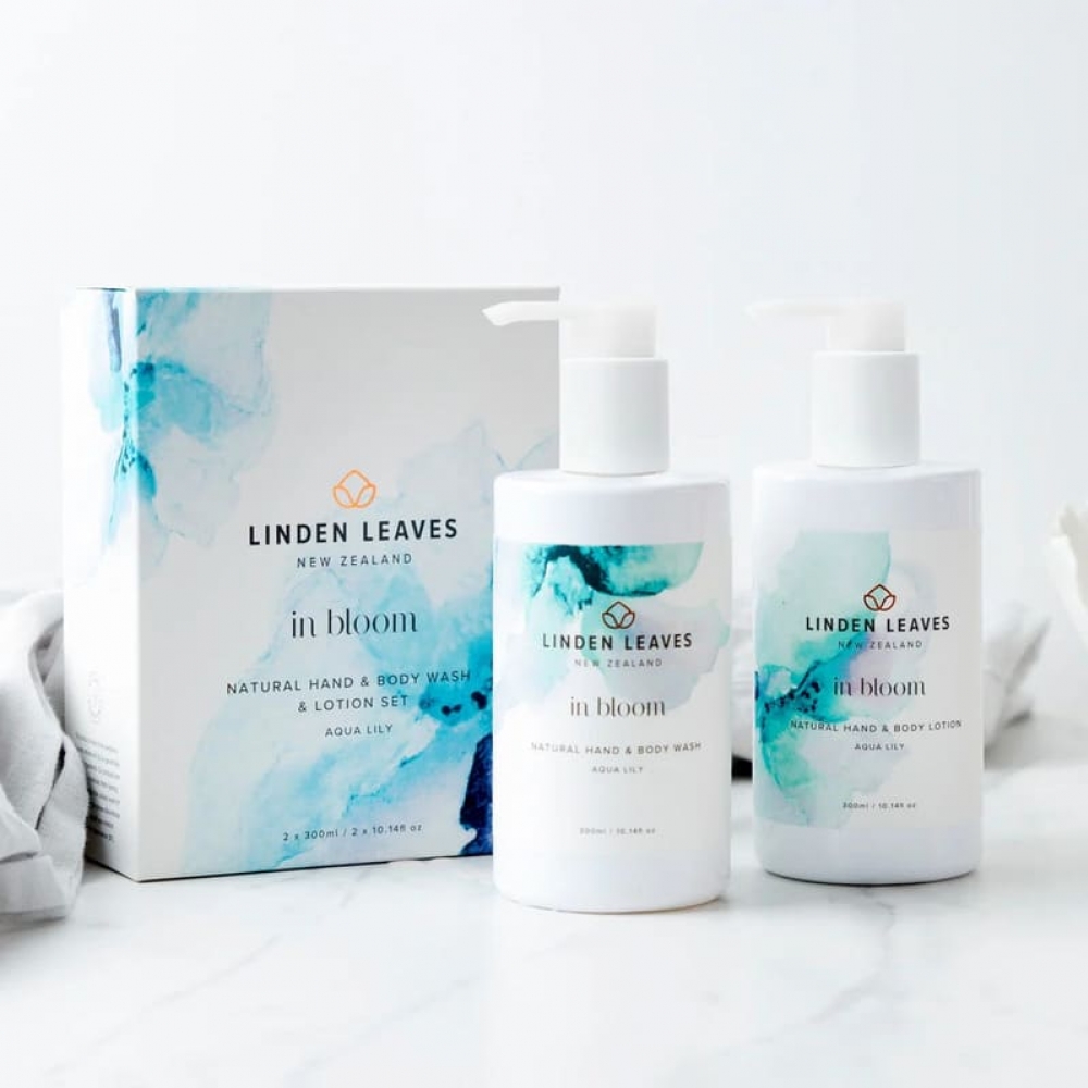 Linden Leaves 花漾百合礼盒套装（身体乳+沐浴露）