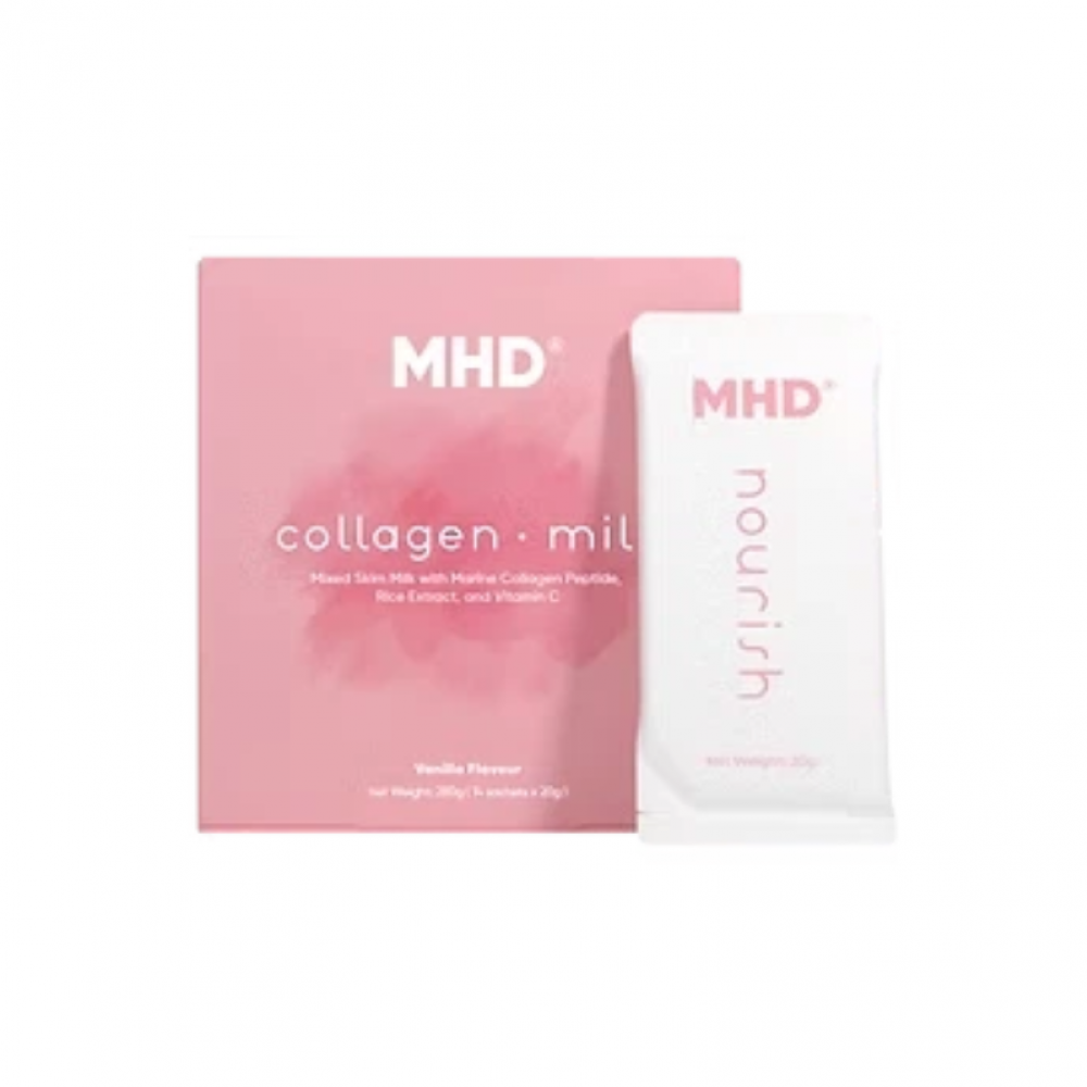 【买3赠1胶原蛋白奶系列】 MHD 胶原蛋白牛奶粉 （14袋*20g 独立小袋装）