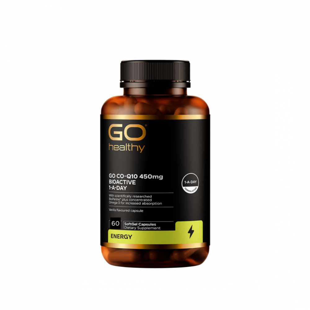 【同品牌买4赠1】 Go Healthy高之源心脏辅酶450mg胶囊 60粒