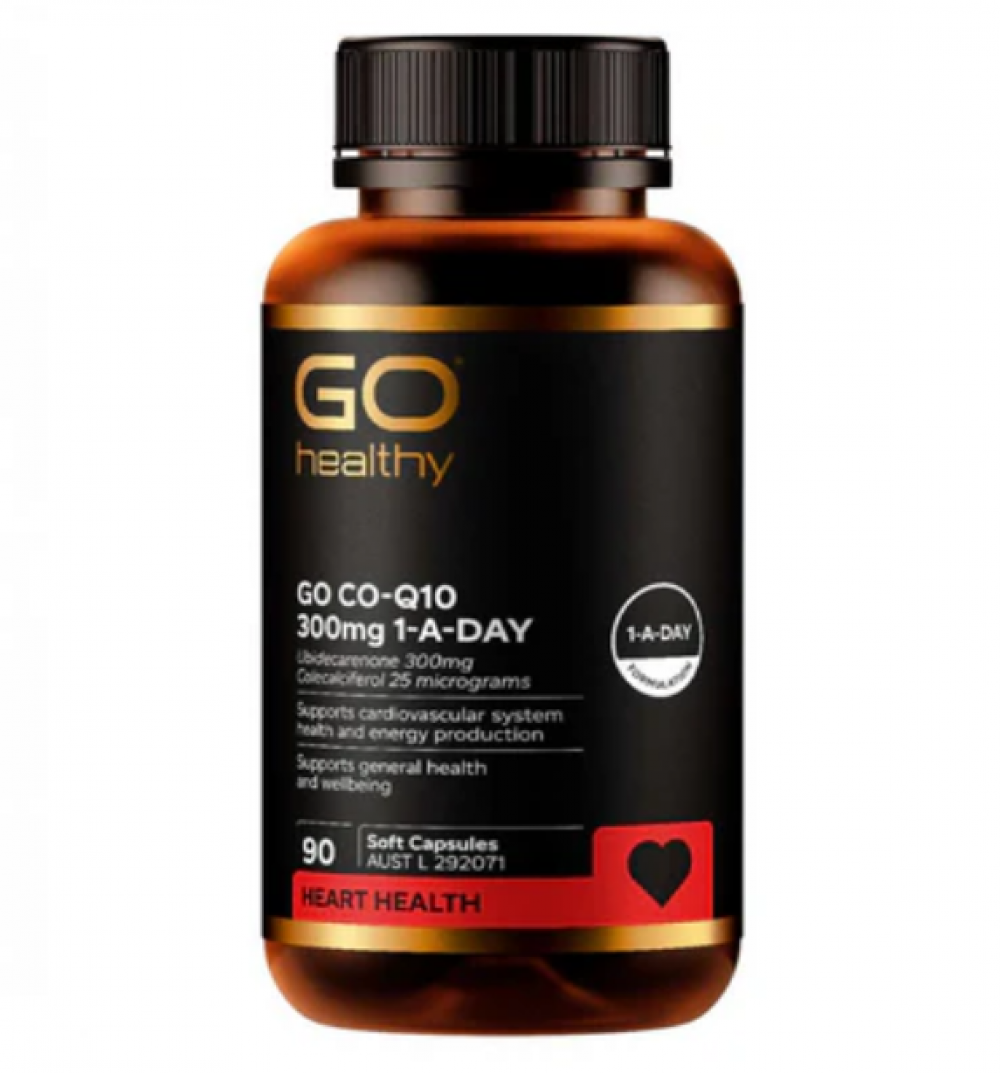 【同品牌买4赠1】 Go Healthy 高之源 辅酶Q10 300毫克60粒