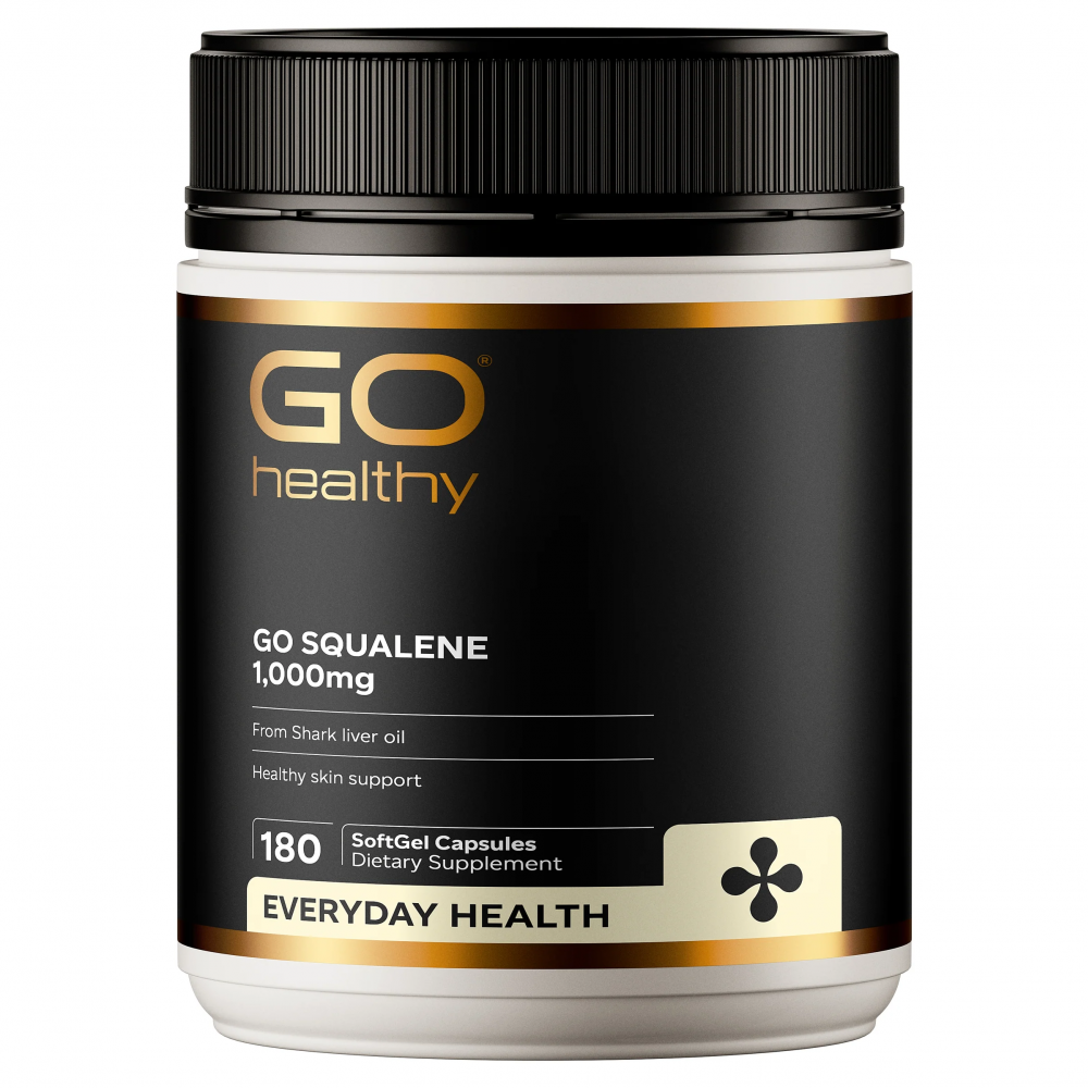 【同品牌买4赠1】 Go Healthy 高之源 角鲨烯胶囊180粒
