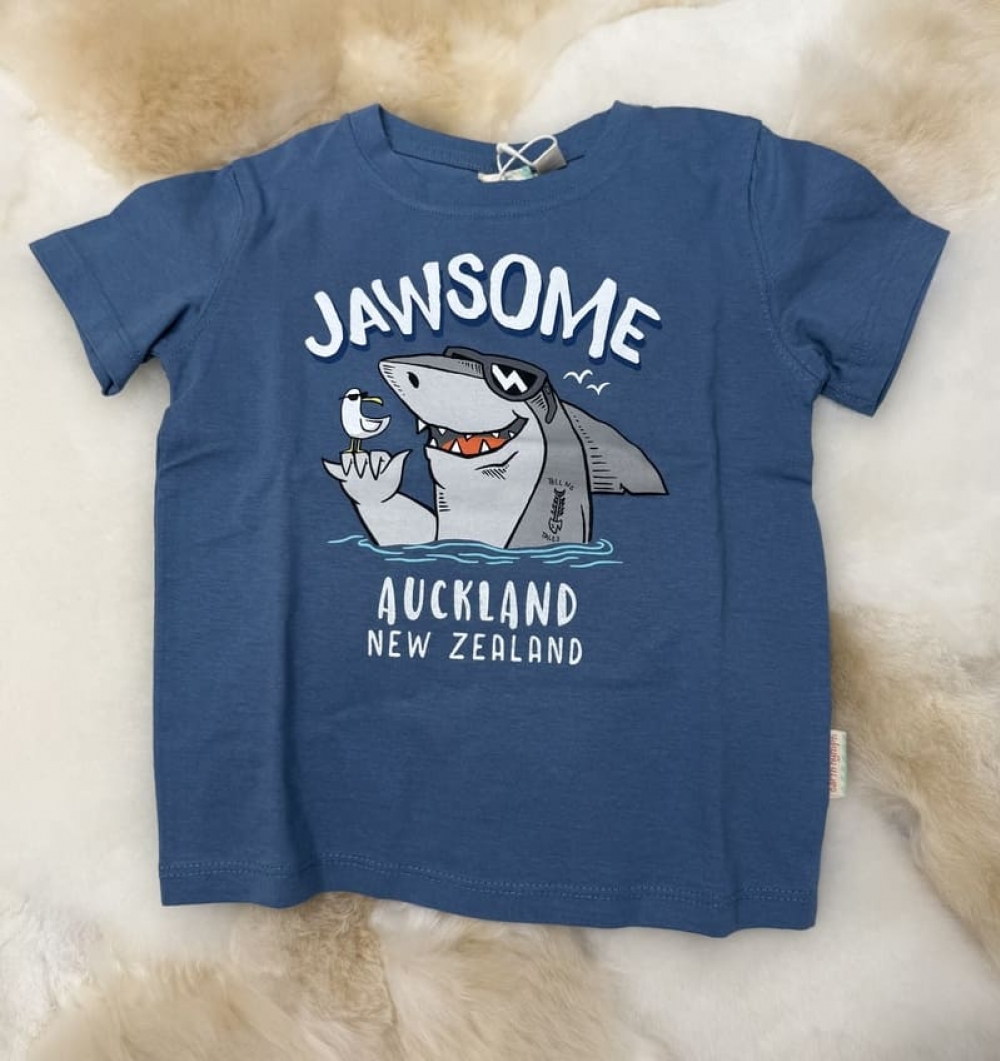 新西兰儿童纯棉T恤Jawsome  AKL奥克兰限定款（多尺码可选）