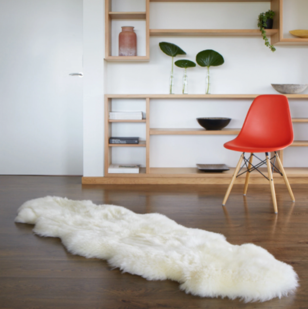 【多色可选】新西兰经典长毛羊毛毯——长条型奢享装