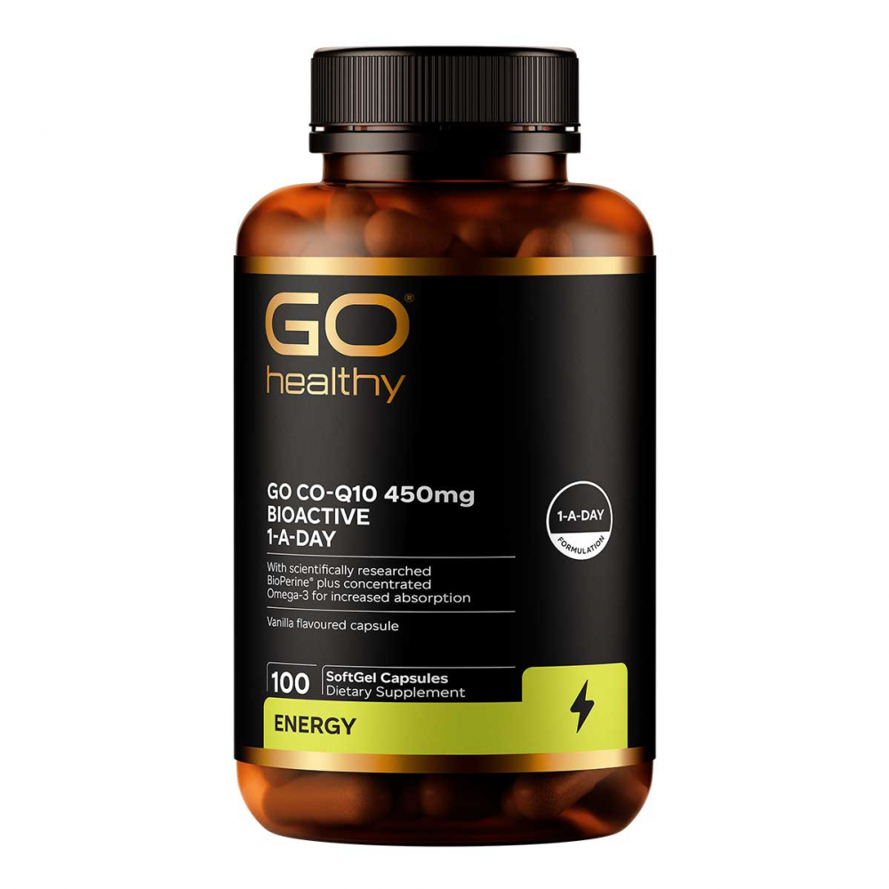 【同品牌买4赠1】 Go Healthy高之源心脏辅酶450mg胶囊 60粒