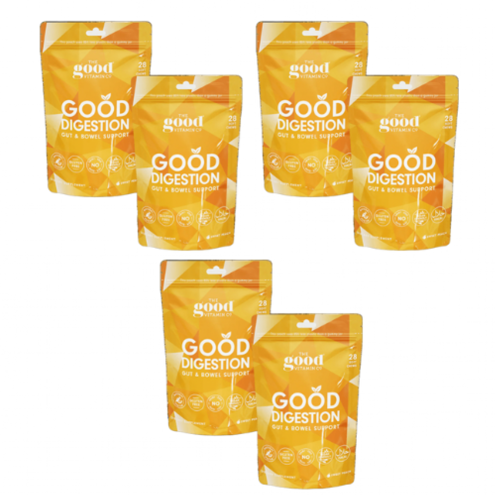 Good Vitamin 成人肠胃消化支持软糖 28粒/包（6包装）