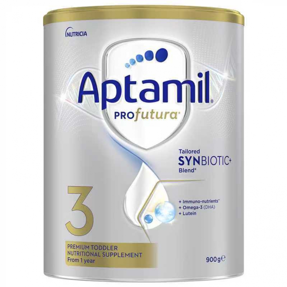 【包邮】爱他美白金婴幼儿奶粉3段1箱6桶