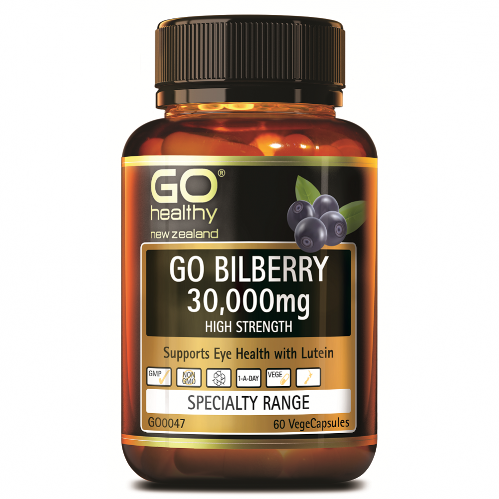 【同品牌买4赠1】 Go Healthy高之源 蓝莓越桔护眼胶囊 3万毫克60粒