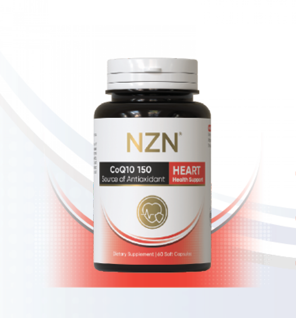 【NZN买三赠一】 NZN 辅酶Q10胶囊 – 每粒150mg (60粒/瓶)