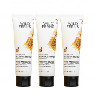 Parrs 帕氏 麦卢卡蜂蜜 SPF30 保湿防晒面霜 80ml（3支装）