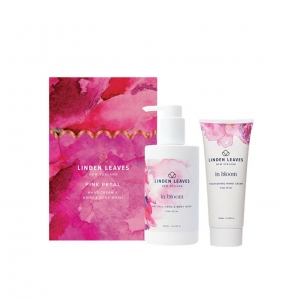 Linden Leaves 粉漾花瓣礼盒套装（沐浴露+护手霜）
