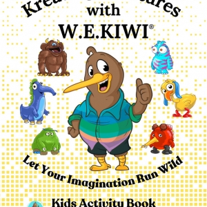 新西兰《跟 W.E. Kiwi 创造奇妙生物》趣味亲子绘本  （轻松打好英语基础）
