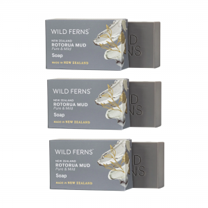 【Parrs满$80赠礼盒+买三赠一可混搭】 Parrs帕氏 罗托鲁瓦火山泥香皂 100g（3个装）