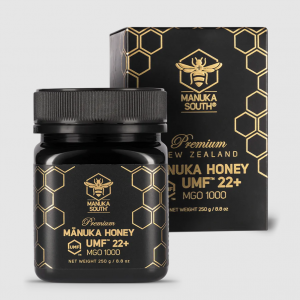 【同品牌满1000纽币送5+麦卢卡蜂蜜】 Manuka South 麦卢卡蜂蜜 UMF22+ 250克装