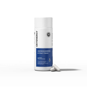 Oxyenergy南非醉茄复合胶囊 60粒（南非醉茄＋人参＋黑姜复合配方）
