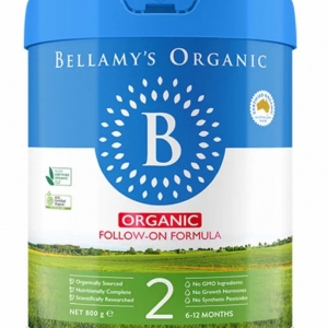 【包邮】贝拉米Bellamy有机婴儿奶粉二段6罐