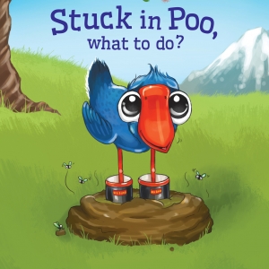 新西兰英文绘本《踩进牛粪了，怎么办？》《Stuck in Poo, What to Do?》