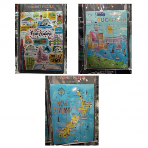 新西兰主题特色冰箱贴  - 拼图设计（多款可选）
