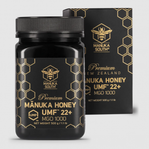 【同品牌满1000纽币送5+麦卢卡蜂蜜】 Manuka South 麦卢卡蜂蜜 UMF22+ 500克装