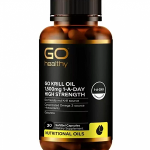 【同品牌买4赠1】 GO Healthy   虾青素/磷虾油 1500mg 30粒