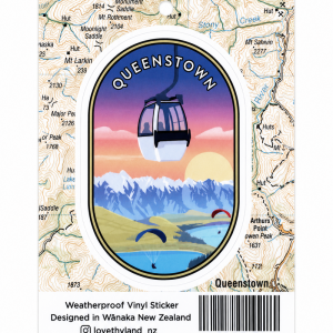 新西兰Queenstown Gondola 皇后镇天空缆车贴纸