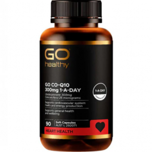【同品牌买4赠1】 Go Healthy 高之源 辅酶Q10 300毫克60粒
