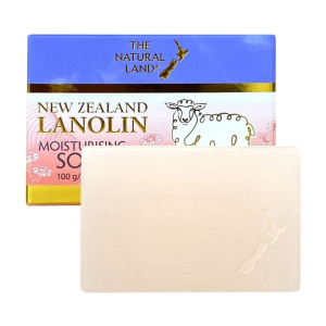 The Natural Land 绵羊油麦卢卡蜂蜜滋润香皂 100g