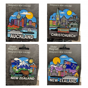 新西兰主题特色冰箱贴 - 滑动磁铁（多款可选）