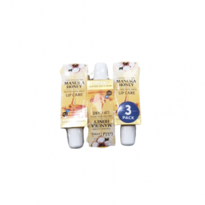 【同品牌满$80赠1绵羊油护手霜】 帕氏Wildferns麦卢卡蜂蜜防护唇膏SPF15（3支装）