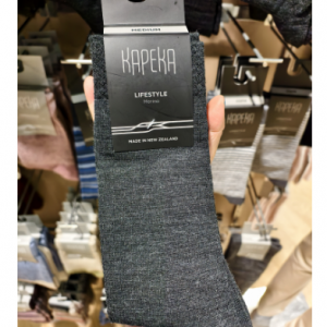 Kapeka新西兰美丽诺羊毛袜