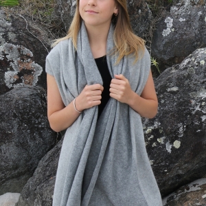 【KAPEKA买四赠一可混搭】 美丽诺简约休闲披肩