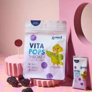 Good Vitamin儿童喉咙舒缓棒棒糖 12支装
