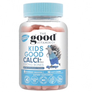 Good Vitamin 儿童钙+维生素D咀嚼软糖 草莓味 90粒
