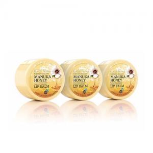 【同品牌满$80赠1麦卢卡蜂蜜护手霜】 3包装－帕氏Wildferns麦卢卡蜂蜜滋润唇膏