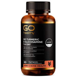 GO Healthy 姜黄素葡萄糖胺胶囊  60粒