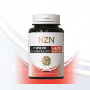 【NZN买三赠一】 NZN 辅酶Q10胶囊 – 每粒150mg (60粒/瓶)